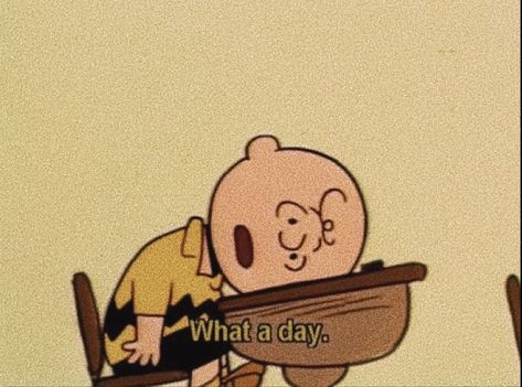 Charlie Brown Quotes, What A Day, Snoopy Love, Charlie Brown And Snoopy, Cartoon Quotes, Peanuts Gang, Peanuts Snoopy, Vintage Cartoon, What’s Going On