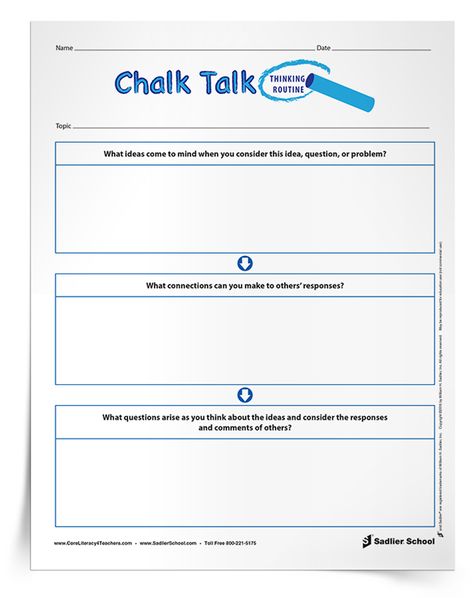 This article outlines how educators can use the Chalk Talk Thinking Routine to engage students in visible thinking. Visible Thinking Routines, Visible Thinking, Project Zero, Assessment For Learning, Visible Learning, Thinking Strategies, Thinking Maps, Guided Reading Kindergarten, International Baccalaureate