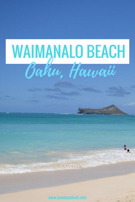 Waimanalo Beach, Oahu, Hawaii Waimanalo Beach, Oahu Wedding Venues, Oahu Beaches, Hawaiian Travel, Aulani Resort, Hawaii Adventures, Beautiful Hawaii, Aloha Vibes, Hawaii Destinations