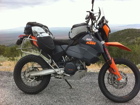 Opinion on the KTM 690 as an adventure bike. - ADVrider Vintage Bicycle Parts, Adventure Bike Motorcycles, Ktm 690 Enduro, Ktm Motorcycles, Ktm Adventure, Hardtail Mountain Bike, Dual Sport Motorcycle, Enduro Motorcycle, Ktm 690