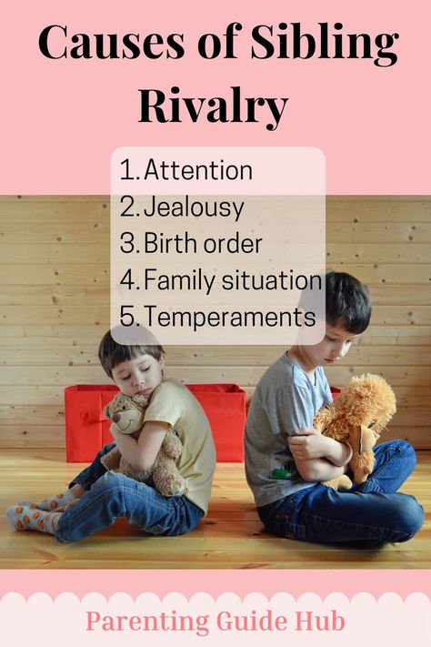 Sibling Rivalry Causes Birth Order, Sibling Relationships, Sibling Rivalry, Parenting Guide, The Future, Parenting