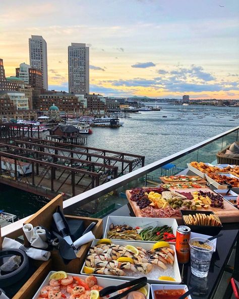 Lookout Rooftop Bar Boston on Instagram: “As far as event backdrops go, this one's pretty great. #helloboston 📷: @fitbomb” Boston Aesthetic, Event Backdrops, Living In Boston, Event Backdrop, August 22, Rooftop Bar, In Boston, Travel Bucket List, City Life