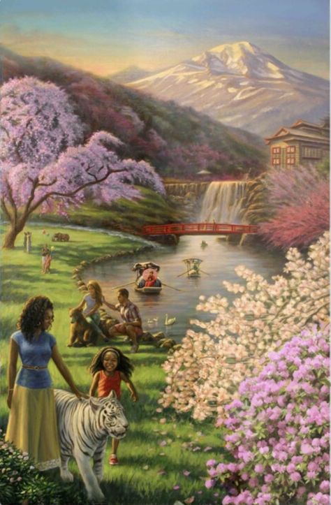 Nature, Jw Paradise, Jw Images, Paradise Poster, Jehovah Paradise, Paradise Painting, Paradise Pictures, Life In Paradise, Jw Convention