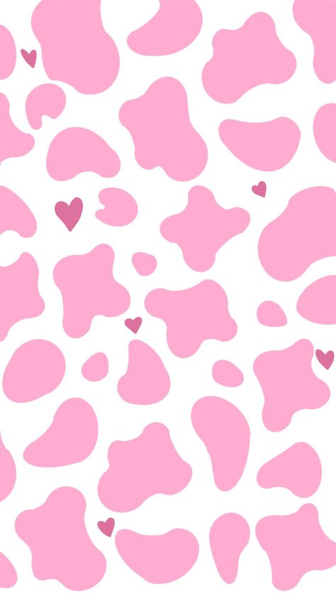 Cow Print Phone Wallpaper, Cow Print Valentines, Print Wallpaper Aesthetic, Pink Cow Print Wallpaper, Cow Valentine, Pink Cow Print, Cow Wallpaper, Cow Print Wallpaper, Valentines Wallpaper