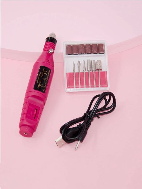 Electric Nail Polisher Set | SHEIN USA Shein Nails, Professional Acrylic Nail Kit, Electric Nail File, Manicure Gel, Drill Machine, Acrylic Nail Kit, Nail Drill Machine, Acrylic Set, Pedicure Kit