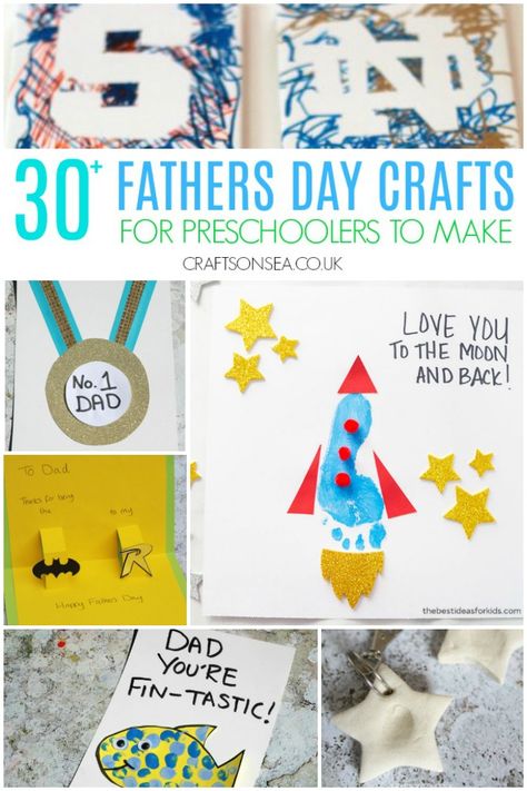 fathers day crafts for kids preschool handmade gifts and cards #fathersday #kidscrafts #preschoolers Fathers Day Crafts For Toddlers Diy, Diy Father's Day Crafts, Easy Fathers Day Craft, Fathersday Crafts, Fathers Day Art, Crafts For Toddlers, Footprint Crafts, Diy Father's Day Gifts, Diy Toddler