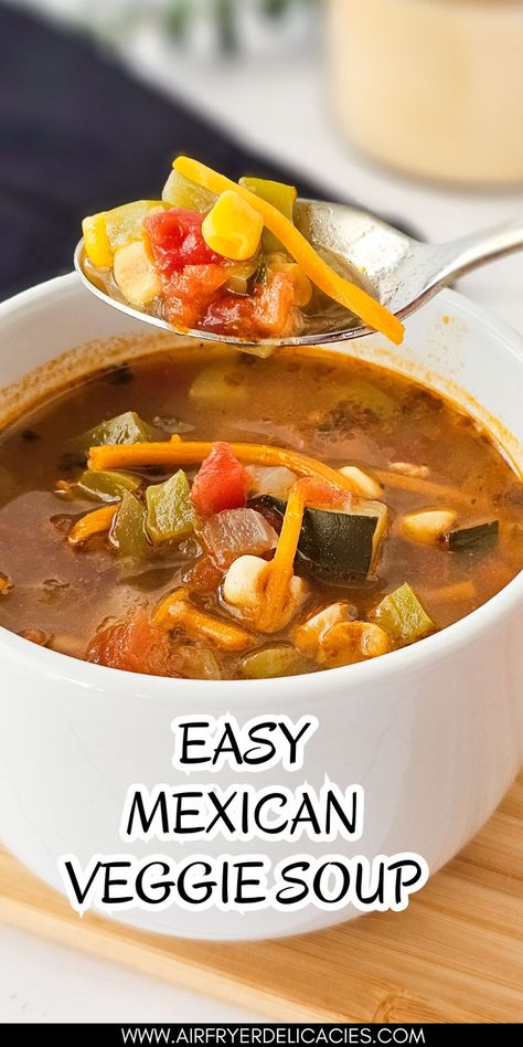 A bowl of vibrant Mexican vegetable soup made in the Instant Pot, served with lime and cilantro. Chicken Minestrone Soup Recipe, Instant Pot Vegetable Soup, Mexican Vegetable Soup, Mexican Vegetables, Instant Pot Mexican, Naan Pizza Recipes, Vegetable Soup Recipe, Vegetarian Mexican, Mexican Soup