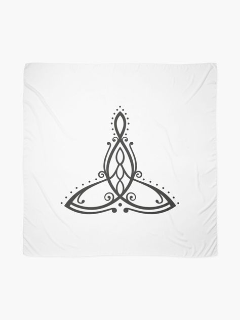 "Celtic symbol, mother with three children." Scarf by ChristineKrahl | Redbubble Grandmother Symbol Tattoo, Celtic Mother Tattoos, Motherhood Symbols, Celtic Motherhood Knot, Celtic Motherhood, Cross Tattoos For Women, Celtic Symbol, Celtic Trinity Knot, Mother Tattoos