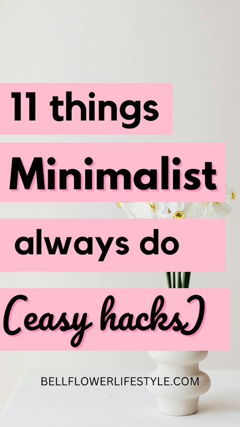 Minimalist habits everyone should adopt Simplify Life Minimalist Lifestyle, Minimalist Habits, Minimalist Lifestyle Simple Living, Minimalism Tips, Minimalist Tips, Become A Minimalist, Live A Simple Life, Simple Living Lifestyle, Living Simple