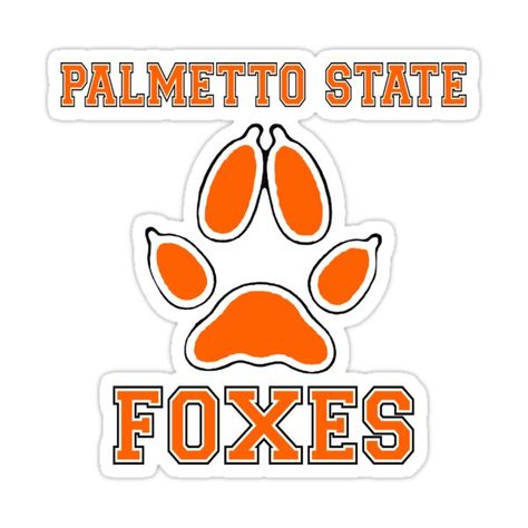 Books Stickers, All For The Game, Palmetto State, Foxhole Court, Paw Print Stickers, Fox Logo, Game Logo, Fuse Beads, Cool Stickers