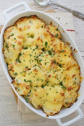 Essen, Creamy Potato Bake, Healthy Potato Salad, Vegetable Bake Recipes, Potato Salad Recipes, Healthy Potato, Potato Bake, Baked Potato Recipes, Potato Recipes Side Dishes