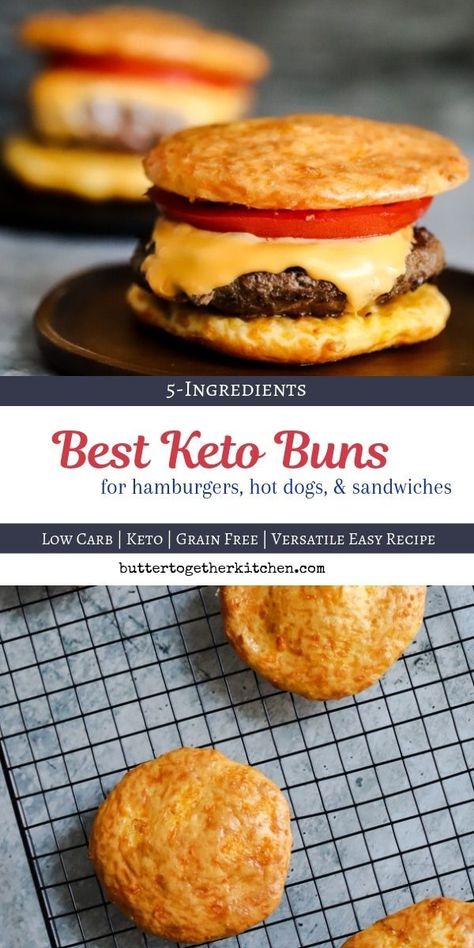 Keto Buns, Best Keto Bread, Desserts Keto, Keto Diet Menu, Keto Food, Diet Vegetarian, Low Carb Bread, Keto Desserts, Keto Diet Meal Plan