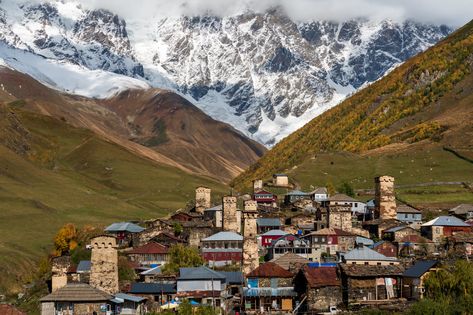 Remote Village, Incredible Nature, Mountain Pass, Mountain Village, Four Wheel Drive, Autumn Colors, Mountain Top, Travel Inspo, Travel Bucket List