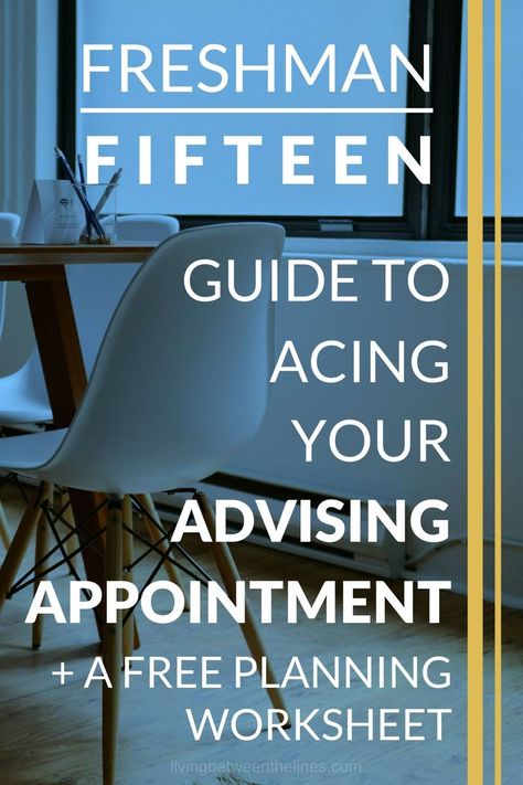 In college, advising appointments are only second to job interviews in terms of stress. Come to your next advisor meeting armed with a plan! Academic Advisor, College Advising, College Advisor, Time Management College Student, Girl College Dorms, Academic Advising, College Things, College Checklist, First Year Of College