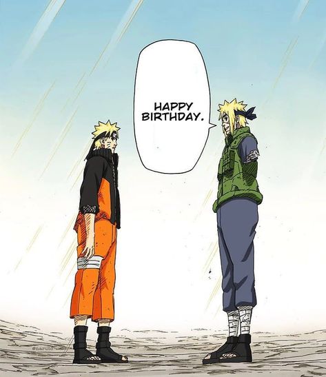 Happy Birthday Naruto ❤ - - Follow @obito.hq 🔥 - - 🔥Ignore Tags🔥 #anime #animes #otaku #otakus #animeworld #fairytail #bokunoheroacademia… Happy Birthday Naruto, Naruto Birthday, Funny Naruto Memes, Uzumaki Family, Naruto Minato, Manga Naruto, Gambar Figur, Anime Crossover