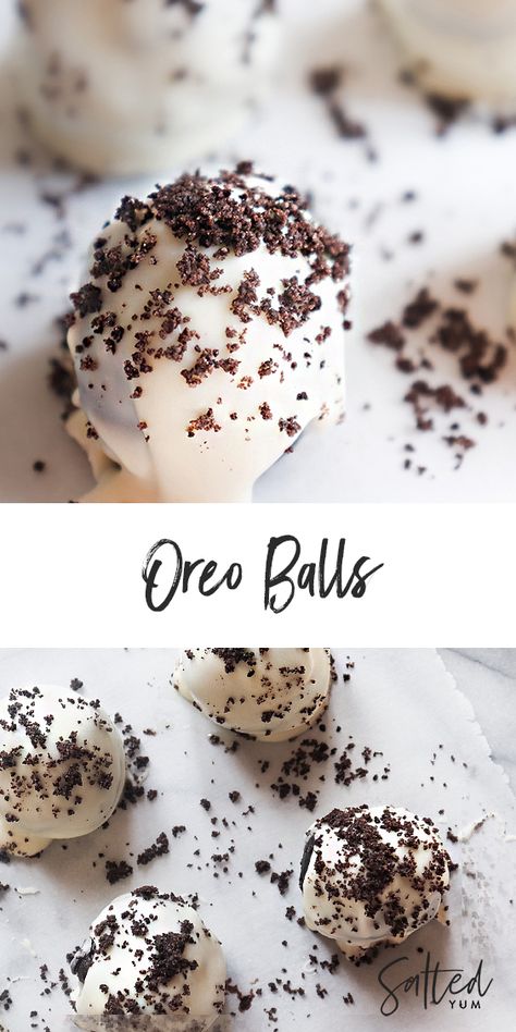 So rich and creamy, you'll find yourself hanging out by the dessert table for these OREO balls. Dessert Table Recipes Easy, 40th Birthday Desserts, Easy Dessert Table Ideas, Easy Dessert Table, Pop Decor, Oreo Balls Recipe, Oreo Truffles Recipe, Dessert Table Ideas, Oreo Cookie Balls