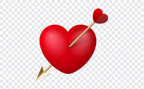 Heart with Cupid Arrow PNG Sparkle Png, Arrow Png, Cupid Arrow, Arrow Heart, Valentine Picture, Cupids Arrow, Poster Background, Poster Background Design, Love Png