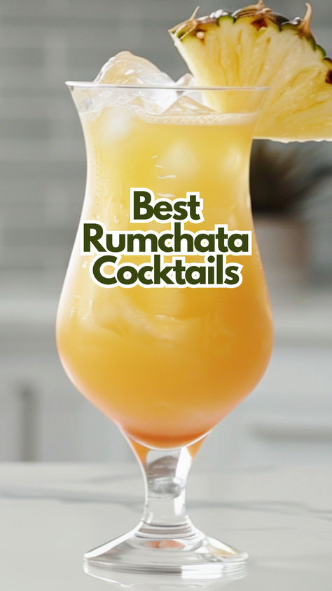 Best Rumchata Cocktails Rumchata Pineapple Drink, Rumchata Pineapple Cream Recipes, Rum Chata Drink Recipes, Drinks With Rum Chata Recipes, Rum Chata Recipes Drinks Easy, Run Chata Drinks, Drinks With Rum Chata, Pineapple Rumchata Recipes, Rumhaven Cocktails