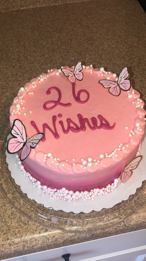 23rd Bday Cake Ideas, Fun 25th Birthday Cake, 26 Birthday Cake Ideas For Women, 26 Theme Birthday, 26th Birthday Theme Ideas, 26th Bday Cake, Happy 26th Birthday Cake, 26 Cake Birthday, Birthday Cake 26th Birthday