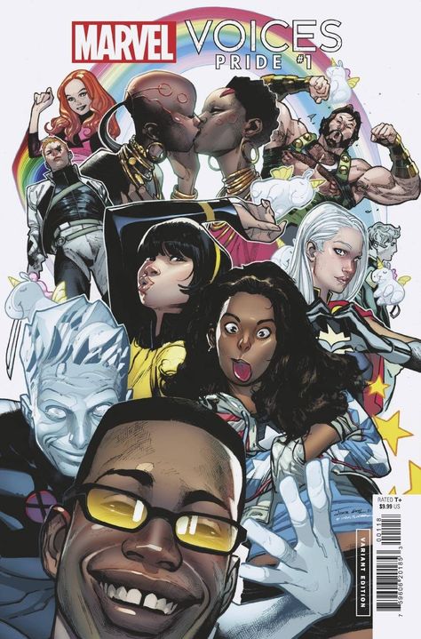 Marvel's Voices: Pride Vol 1 1 | Marvel Database | Fandom Marvel Pride, Lgbtq Characters, Olivier Coipel, Kris Anka, America Chavez, Character Creator, Variant Covers, Ms Marvel, Horror Comics