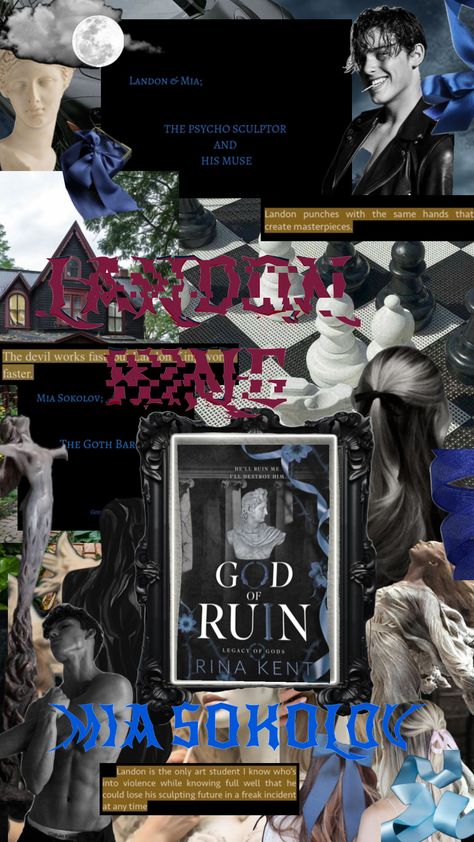 God of Ruin by Rina Kent #godofruin God Of Ruin, Rina Kent, Forever Book, Book Wallpaper, Book Boyfriends, Book Characters, Teen Fashion Outfits, Book Aesthetic, Hunger Games