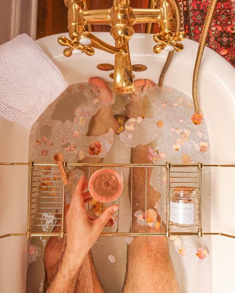 Tub Accessories & Bathing Favorites — Probably This Tub Accessories, Seashell Candles, Pink Showers, Jillian Harris, Rose Bath, New Orleans Homes, Hard Workout, Natural Bath, Milk Bath