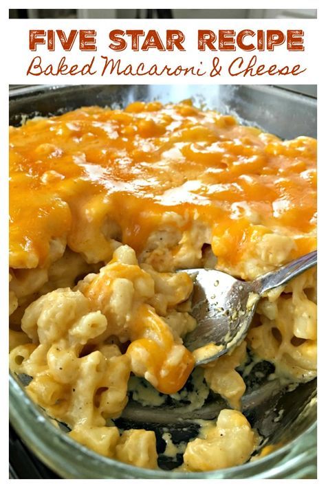 BEST-EVER BAKED MACARONI & CHEESE (FIVE STAR RECIPE) – This is one of the BEST Mac & Cheese recipes I have made to date. This Southern style recipe is rich, super cheesy and creamy, stick-to-your bones good. This is sure to be a hit during the holidays, but a dish you’ll want to make year round! Simple to make, so darn good. Macncheese Recipe, Mac And Cheese Recipe Soul Food, Best Mac N Cheese Recipe, Baked Mac And Cheese Recipe, Best Macaroni And Cheese, Macaroni Cheese Recipes, Macaroni Recipes, Best Mac And Cheese, Macaroni N Cheese Recipe