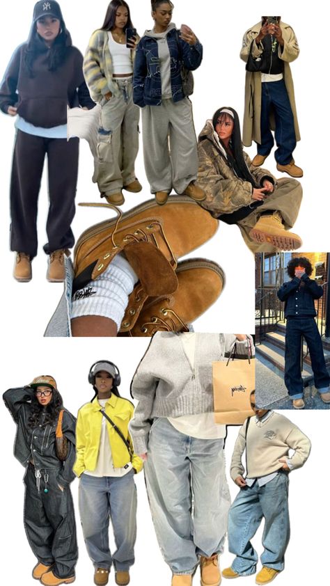 Cute Outfits With Timberlands, Outfit Ideas With Timberland Boots, Timberland Boots Outfit Winter, Tims Outfits, Timberlands Outfit, Timbs Outfits, Timberland Outfit, Timberland Boots Outfit, Timberland Outfits