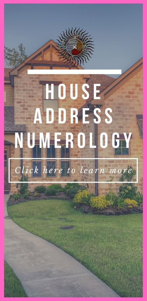 House Number Ideas Single Digit, House Number Meanings, Numerology For Home, House Numerology Numbers, Street Numbers On House, Address Numbers On House, Numerology Number 11, Chaldean Numerology, House Numerology