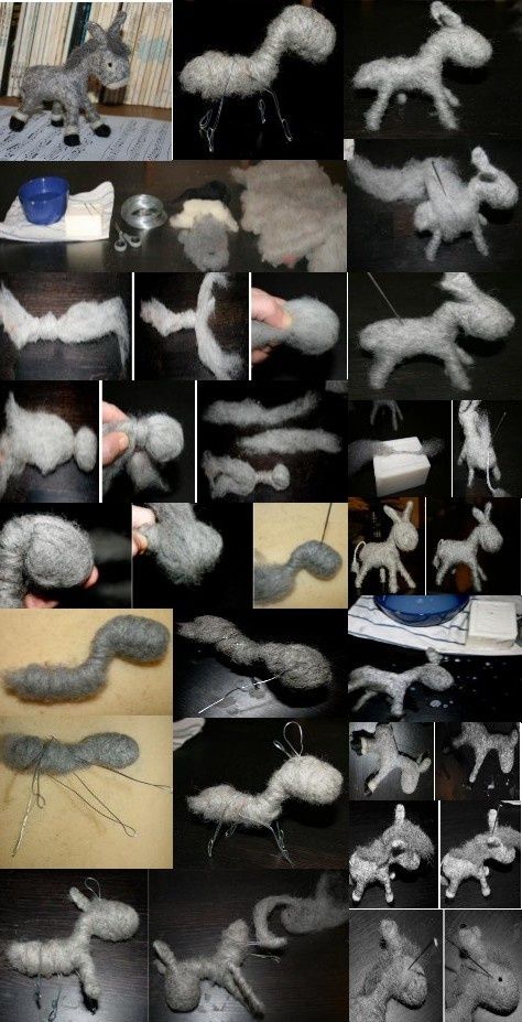 Felt Tutorial, Tovad Ull, Needle Felting Tutorial, Needle Felting Diy, Needle Felting Tutorials, Wet Felt, Needle Felting Projects, Felting Tutorials, Wool Crafts