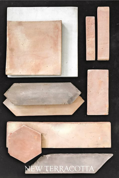 White Kitchen Terracotta Backsplash, Terracotta Tile Fireplace Surround, Terracota Backsplash Kitchen, White Washed Terracotta Tile, Terracotta Shower Floor, New Terracotta Tiles, Square Terracotta Tile, Cotto Tile Floor, Light Terracotta Floor Tiles