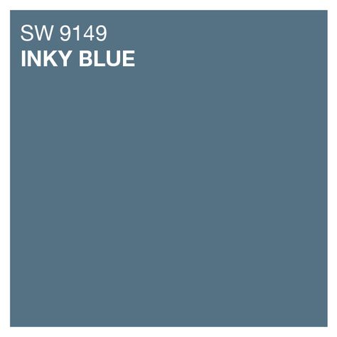 Inky Blue Sherwin Williams, 2 Toned Kitchen, Painting The Front Door, Sherman Williams Paint, New House Paint Colors, Bracket Challenge, Interior Paint Colors For Living Room, Evergreen Fog, Nautical Interior