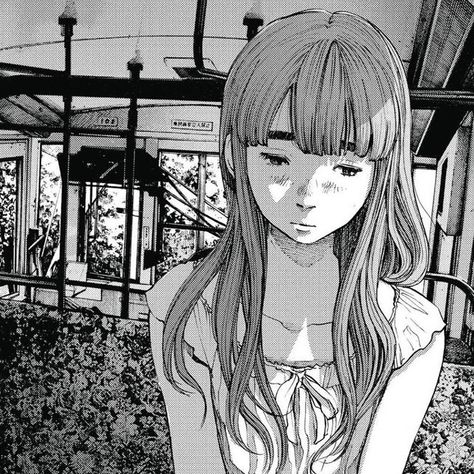 Umibe No Onnanoko, Aiko Tanaka, Goodnight Punpun, Emo Wallpaper, Bleach Manga, Girl Icons, Cute Icons, Manga Art, Animal Crossing