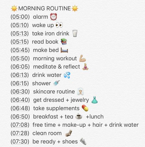 Morning Routine Notes, Morning To Do List, List Routine, Morning Routines List, Routine School, Evening Routines, School Routine For Teens, Morning Routine School, Morning Routine Checklist