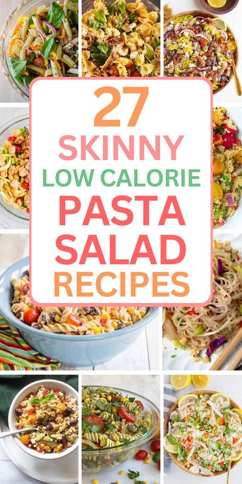 Pasta Salad Recipes Low Calorie, Low Calorie Pasta Salad Recipes, Easy Healthy Pasta Salad, Cold Pasta Salad Recipes Healthy, Low Calorie Pasta Salad, Healthy Cold Pasta Salad, Healthy Pasta Recipes Clean Eating, Gluten Free Pasta Salad Recipes, Low Calorie Pasta Recipes