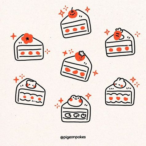 Cake Tattoo Ideas, Red Doodles, Maya Tattoo, Cake Tattoo, Tattoo Cherry, W Tattoo, Strawberry Tattoo, Flash Designs, Arm Tats