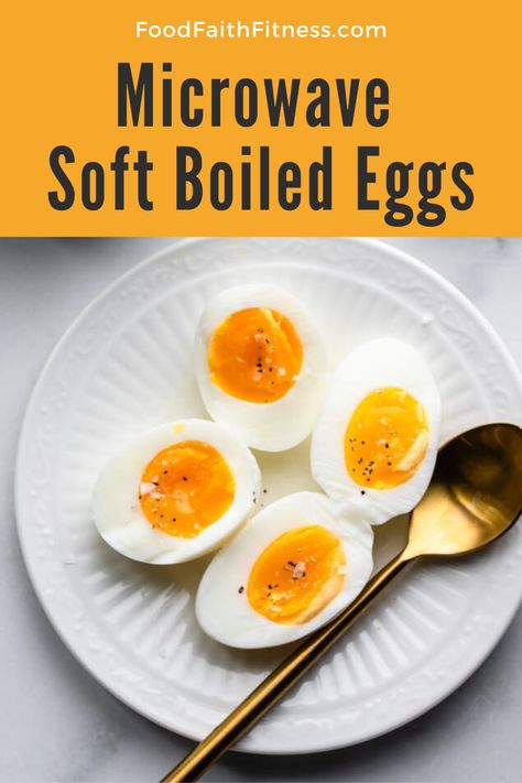 Learn how to soft boil an egg in the microwave with this easy recipe! It's a super quick way to make a deliciously simple breakfast or snack. Soft Boiled Eggs In Microwave, Boiled Eggs In Microwave, Egg In Microwave, Eggs In Microwave, Boiled Egg In Microwave, Eggs In The Microwave, Weekend Breakfast Recipes, Boil Eggs, Easy Egg Recipes