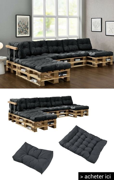 diy projects Inspirational Pallet Furniture Diy Couch pallet furniture 40 Spectacular Diy Projects P Pallet Furniture Couch, Diy Pallet Couch, Pallet Cushions, Diy Pallet Sofa, Pallet Patio Furniture, Pallet Couch, Wooden Pallet Furniture, Pallet Sofa, Simple Living Room