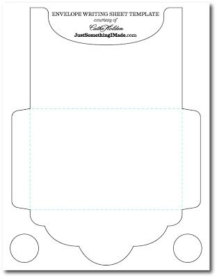 Envelope Writing Sheets: Free Images! | Cathe Holden’s Inspired Barn Gift Card Envelope Template, Envelope Writing, Envelope Templates, Photo Envelope, Craft Templates, Upcycle Books, Envelope Punch Board, Diy Envelope, Envelope Template