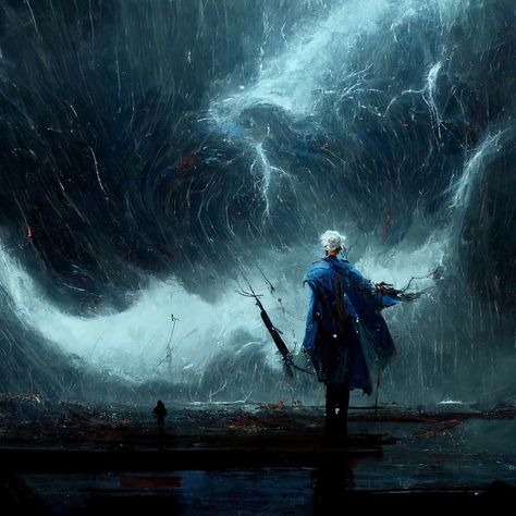 Storm Mage, Storm Sorcerer, Storm Magic, Kingdom Of God, Modern Magic, Magic Aesthetic, Transformers Artwork, Fantasy Places, Dungeons And Dragons Homebrew