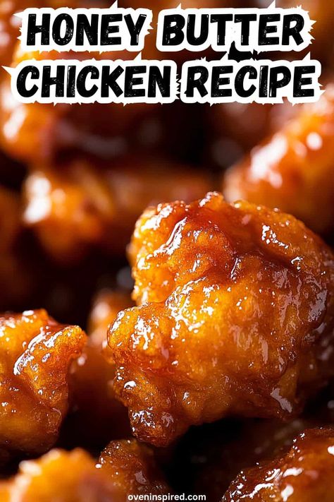 Here's the best honey butter chicken recipe that taste great! it's an easy recipe using chicken thighs or chicken breast. Save this pin to make this easy chicken recipe. Honey Butter Chicken Sandwich, Easy Dinner With Chicken Thighs, Quick Chicken Thigh Dinner, Honey Butter Chicken Recipe, Chicken Chunks Recipe Easy, Recipes For Boneless Chicken Thighs, Chicken Breast Tender Recipes, Butter Honey Chicken, Honey Chicken Recipe Easy