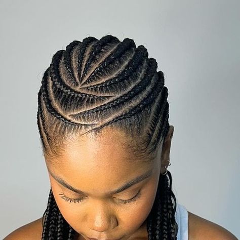 Natural Cornrow Hairstyles, Braid Out Natural Hair, Cornrows Natural, Cornrow Designs, Boho Braided Hairstyles, Ghana Braids Hairstyles, Cornrows Natural Hair, Cornrows Braids For Black Women, Hairstyles For Ladies