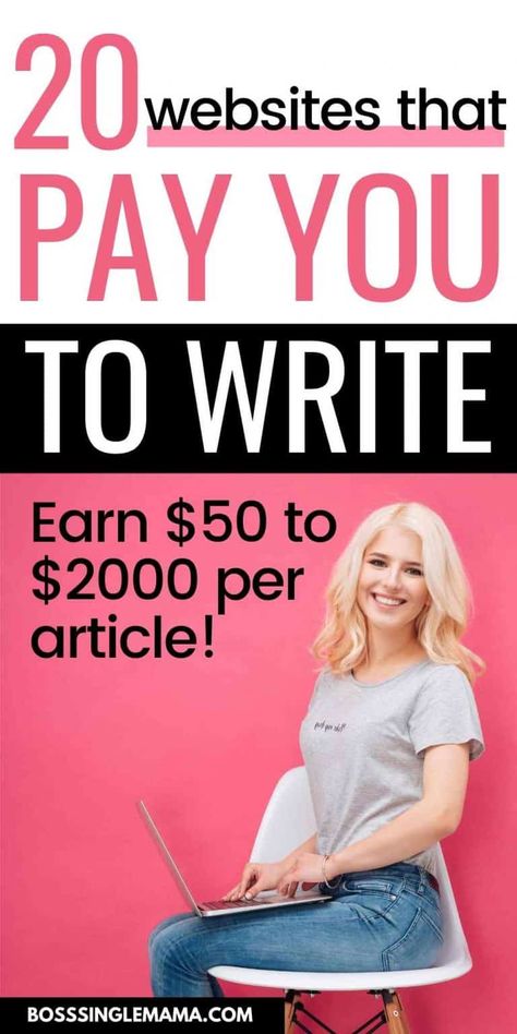 Want to make money writing online but don't know where to start? These websites are the best places to get paid to write online as a beginner. Earn $50 to $2000 per article, no writing experience needed! Get Paid To Write, Paid To Write, Master List, Online Writing Jobs, Colorful Outfits, Make Money Writing, Money Making Jobs, Mom Jobs, Social Media Jobs