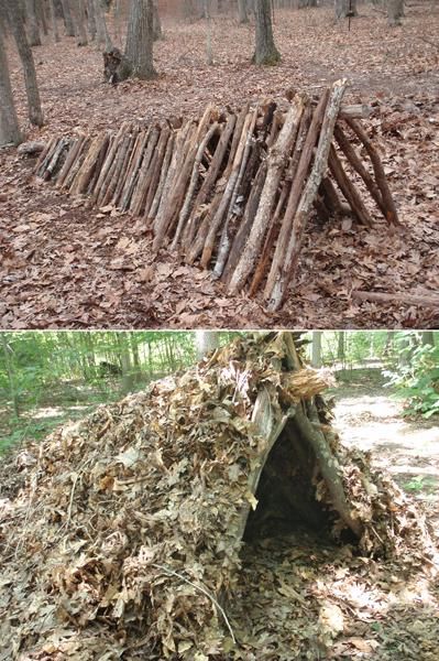 Our survival blogger Tim MacWelch rounds up the top 15 shelters for wilderness emergencies. Find out how to build them and when to use each design. Wilderness Survival Shelter, Bushcraft Shelter, Survival Life Hacks, Bushcraft Camping, Survival Shelter, Survival Techniques, Survival Life, Homestead Survival, Wilderness Survival