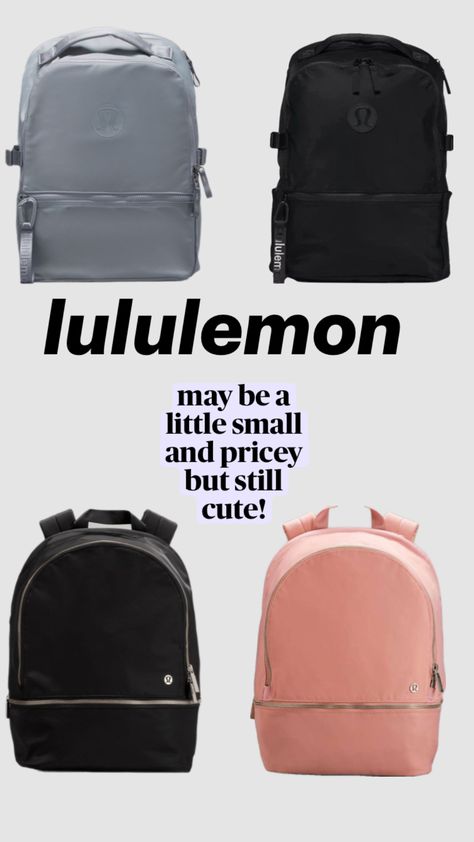 lulu backpacks 🧸 College Essentials, Backpacks