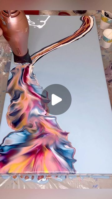 50K likes, 311 comments - fletcher.fluid.art 於 February 26, 2023 : "Quick pouring video of the painting in my previous post and dried results! Colors listed below!! Greyish blue (Base) Prussian blue White Magenta Venetian rose Rich gold . . . . . #fletcherfluidart #fluidart #dutchpour #acrylicpour #pourpainting #acrylicpouring #pourvideo ##acrylicpainting #acrylicart #fluidartwork #fluidpainting #abstractart #artforsale #abstractpainting #artistsoninstagram #fluidartwork #fluidart_daily #fluid Pour Painting Ideas, Fluid Art Techniques, Acrylic Pouring Art, Prussian Blue, Greyish Blue, Fluid Painting, Fluid Acrylics, Pouring Art, Pour Painting