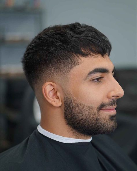 Caesar Crop Haircut, Julius Caesar Haircut, Crop Top Men Haircut, Ceasar Haircuts For Men, Neat Haircut For Men, Long Crew Cut Men, Caeser Cut Men, Ceasar Hair Men, Ceaser Cut Hair Men