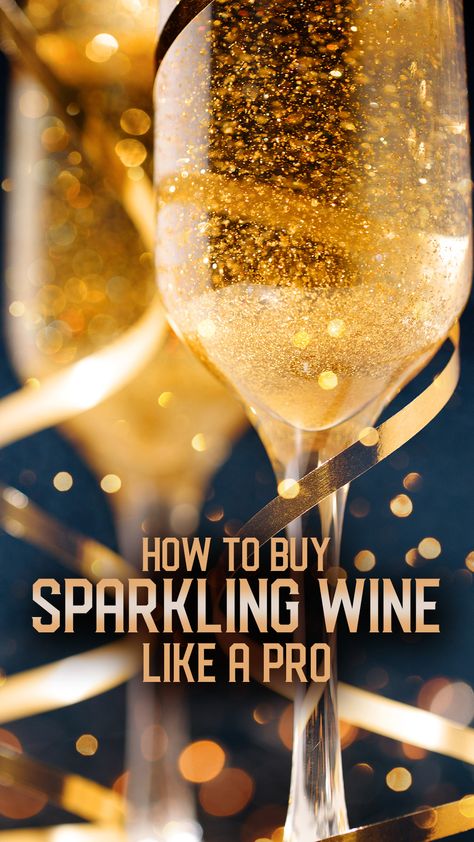 Learn how to shine when buying sparkling wine! Check out the Spec’s guide to getting more bang for your bubbly!✨ Best Sparkling Wine, Dandelion Wine, Grape Uses, Champagne Region, Christmas Foods, Christmas Hamper, Moscato, Diy Wine, Fine Food