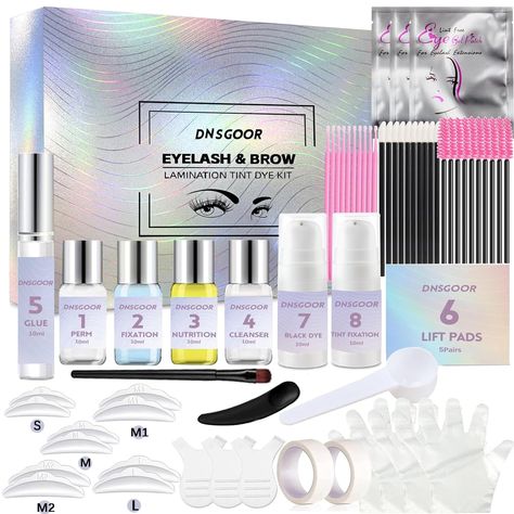 Naturally Curled Eyelashes, Lash Lift And Brow Lamination, Eyebrow Lifting, At Home Salon, Lash Lift Kit, Curled Eyelashes, Eyelash Perm Kit, Eyebrow Lift, Eyelash Perm