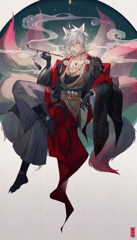 Red Lancer - Fate/Apocrypha - Image #3208565 - Zerochan Anime Image Board Boy Character, Cool Anime Guys, Boy Art, Dnd Characters, Anime Poses, Cute Anime Guys, An Anime, White Hair, Dark Fantasy Art